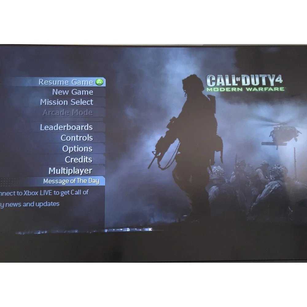Call of Duty 4 Modern Warfare GOTY - Xbox 360 - Authentic w/ Insert - Tested